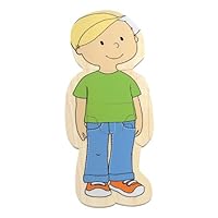 Hape Your Body 5-Layer Wooden Puzzle Boy