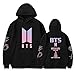Kpop BTS Love Yourself Her Tear Hoodie Suga V Jin Jimin Sweater Jacket Pullove