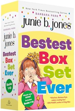 Amazon.com: Junie B. Jones Collection 1 : 1-14 Book Box Set By