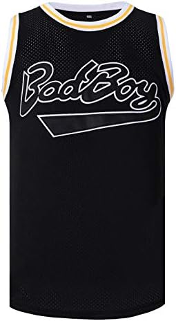 Amazon.com: Men's #10 Smalls Bad Boy 90S Hip Hop Long Sleeve Black