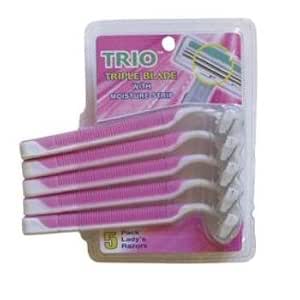 Trio triple blade razor 5 count women (729193010176)