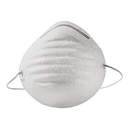 Mercer Industries D10002 Disposable Dust Masks with Adjustable Nose-Clip (50 Pack)