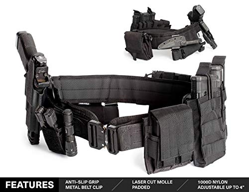 Tacticon Battle Belt V2 | Veteran-Owned Tactical Gear With Quick Release | Molle Compatible