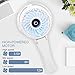 Handheld Misting Fan Portable Fan Facial Steamer,Rechargeable Battery Operated Fan,Foldable Travel Fan,Personal Fan Cooling Humidifier with Colorful Night Light for Travel