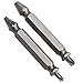 Easy Out Screw Extractor Set General Precision Screwdriver Set Speed Out Stripped Screw Remover Kit for Any Sizes Broken Screw Updated HHS6542 Dual End Extracting Tool