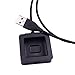 Kissmart Charger for Fitbit Blaze, Replacement Charging Cable Dock Adapter USB Cord for Fitbit Blaze Smart Fitness Watch [2-Pack, 3.3ft/1m]