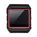 bayite Tup Case Compatible Fitbit Ionic, Rugged Protector Cover Protective Frame Shock Resistant Shell, Black/Red