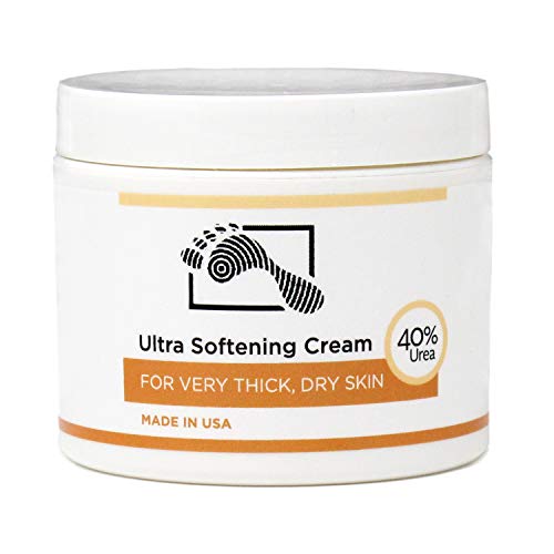 Urea 40% Foot Cream Callus Remover Thick Cracked Rough Dry Skin, Moisturizes & Rehydrates with Shea Butter & Aloe Vera for Feet, Elbows & Hands (1 Jar)