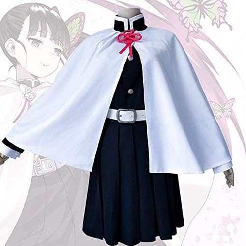 GGOODD Anime Demon Slayer: Kimetsu No Yaiba Tsuyuri Kanawo Cosplay Costume women Japanese Kimono Halloween Uniform Dress Suit