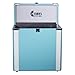 VMO Record Storage Carrying Case for 30+ Vinyl Turntable Albums (Blue&White)thumb 3