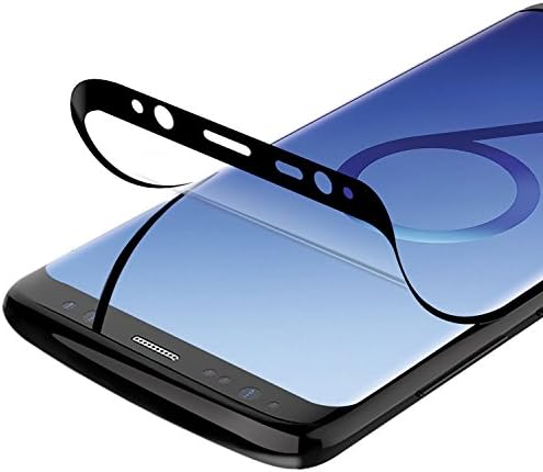 VIUME [2 Pack Galaxy S9 Screen Protector, Premium Edge to Edge Silicone Film 3D Curved Full Coverage Screen Protectors for Samsung Galaxy S9 [No Glass]
