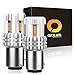 OXILAM Mini Size LED Light Bulbs, 6000K White Super Bright CSP Chips LED Conversion Kit Wireless, Replacement Halogen Light Bulb, Pack of 2 (1157)