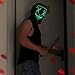 Poptrend Halloween Mask LED Light up Masks for Festival Cosplay Halloween Costume Masquerade Parties,Carnival,Gifts