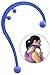 Empower Back and Neck Massager Tool, Trigger Point Self Massage Hook, Myofascial Release, Deep Tissue Massage Hook, Muscle Knots, Blue
