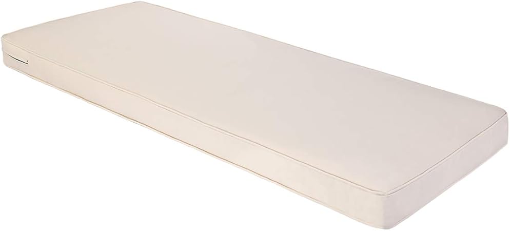 Amazon Com Aaaaacessories Outdoor Indoor Water Resistant Bench Swing Settee Cushion For Patio Furniture 48 X 18 X 3 Inch Beige Garden Outdoor