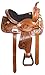 AceRugs Kids Quarter Horse Saddle Teal Pink Black Crystal Show Western Leather Barrel Racer Trail TACK Set Included (Black Inlay, 13″)thumb 3