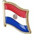 vmcoatdu Country Flag Pin Badge International Travel Brooch Metal Alloy Souvenir Pin for Hat Clothes Backpack