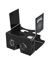 Veer VR  Cartón, Veer 360 auriculares de realidad virtual anteojos de, 3d con headstrap, frente, Pad y la nariz Pad, disponible para varios paquetes, 6 Packs
