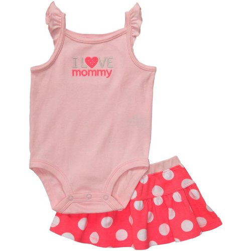 Carter's 'I Love Mommy' Baby Girl Skort Set