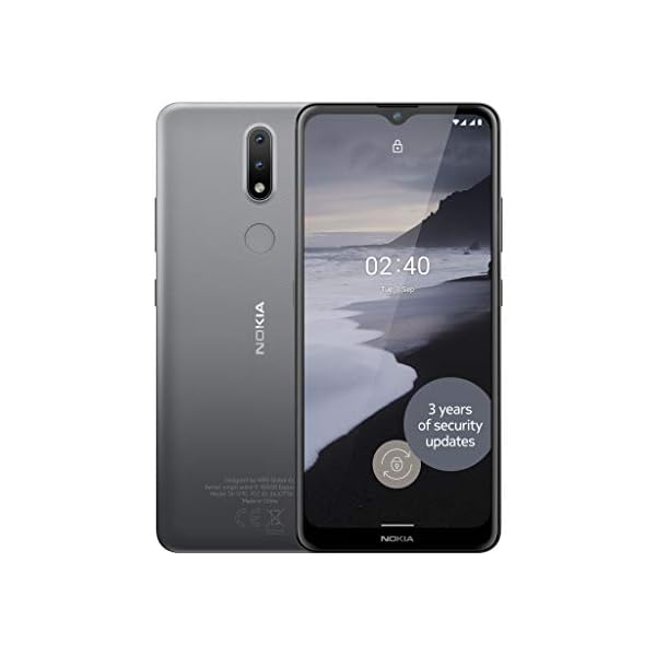 Nokia-24-65-Inch-Android-UK-SIM-Free-Smartphone-with-2GB-RAM-and-32GB-Storage-Dual-SIM-Charcoal Nokia 2.4 6.5 Inch Android UK SIM-Free Smartphone with 2GB RAM and 32GB Storage (Dual SIM) - Charcoal