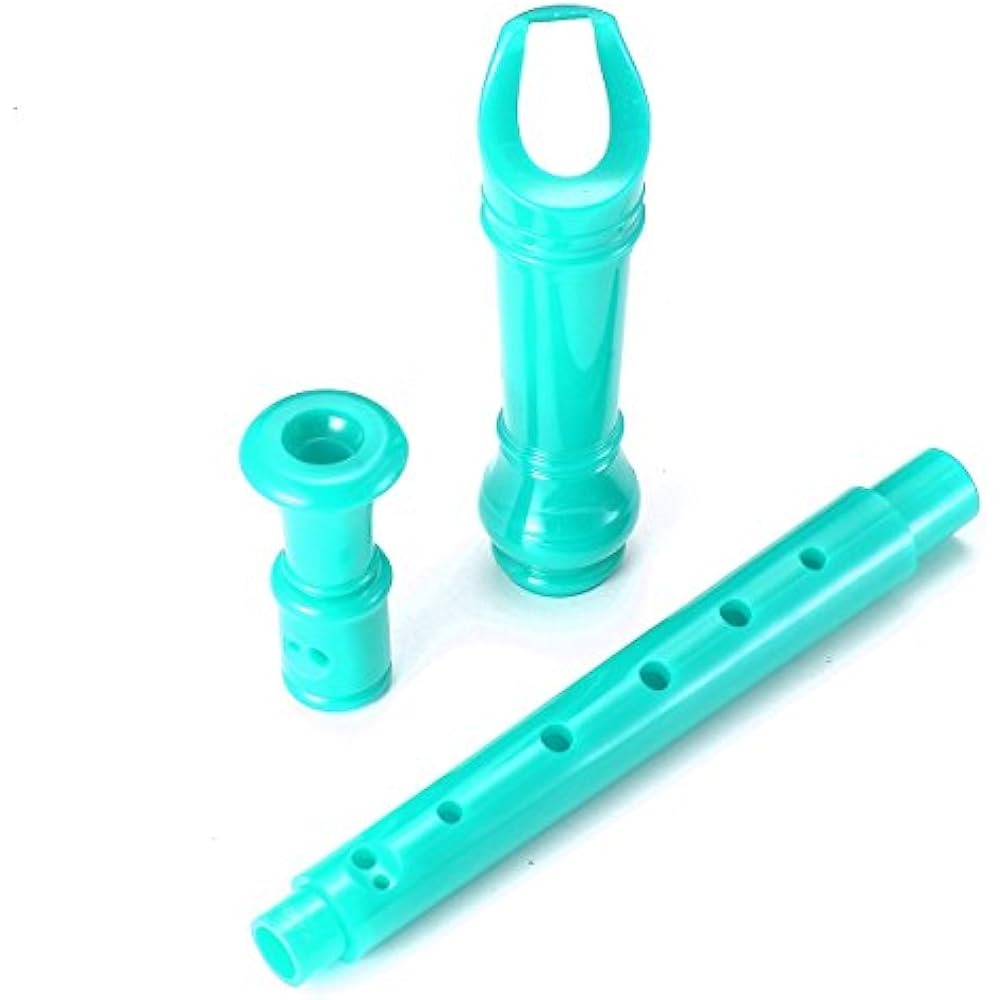 8Hole Soprano Descant Recorder With Cleaning Rod Case Bag Music