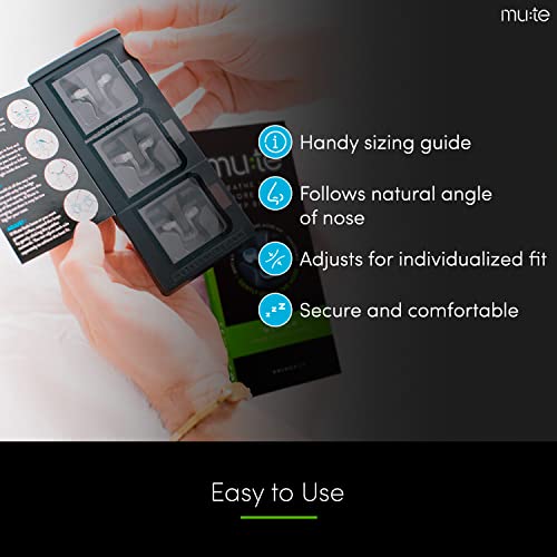 Rhinomed Mute Nasal Dilator for Snore Reduction AntiSnoring Aid Solution Improve Airflow