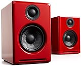 Audioengine A2+ Powered Desktop Speakers (Red)