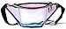 Leotruny Holographic Fanny Pack for Festival, Party, Travel (Iridescent)