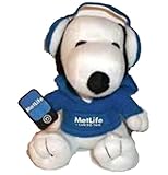 Metlife Snoopy Plush with Headphones