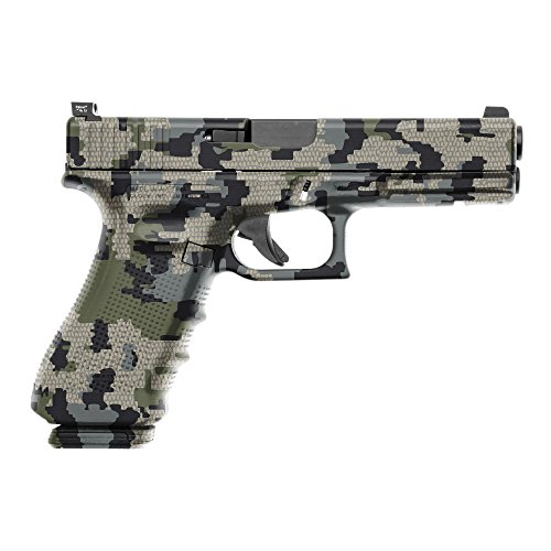 GunSkins Pistol Skin Premium Vinyl Gun Wrap with Precut Pieces Easy