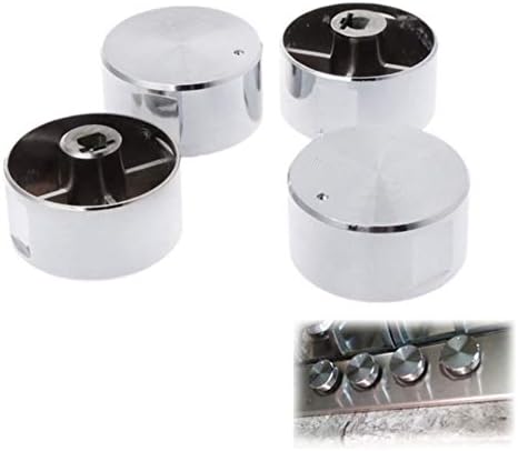 Gas Stove Rotary Switch wanshenGyi,4Pcs Rotary Switches Round Knob Gas Stove Burner Oven Kitchen Parts Handles