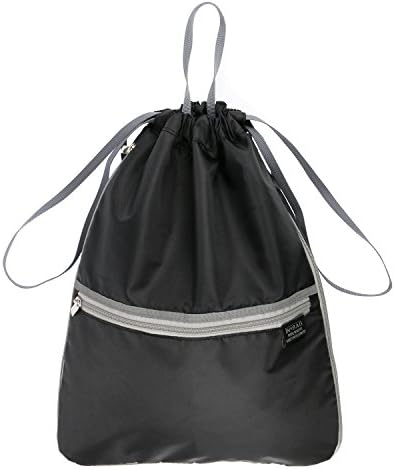 Sports Bag ,with Inner Pockets Sackpack, Yoga Gym Drawstring Backpack,Nylon Training Zipper Gymsack ,Travel Daypack