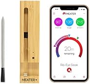 MEATER Plus | 165ft Long Range Smart Wireless Meat Thermometer with Bluetooth for The Oven, Grill, Kitchen, BB