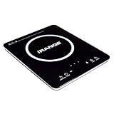 iRANGE A18 Ultra Slim Portable Induction Cooktop - Countertop Burner with 10 Temperature Levels, Overheat Protection, Timer, Child Lock