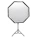 Godox 80cm / 31.5in Portable Octagon Softbox Umbrella Brolly Reflector for Speedlight Flash