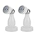 Cucumis Strong Magnetic Door Stainless Steel Door Absorber Wall Mounted Door Stopper 2 Pcs (White)