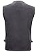 Alipolo Summer Men's Mesh Fly Fishing Vest，Men Fast Dry Mesh Vest， Sleeveless Jacket Dark Grey US XL/Label 3XL