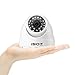 ZOSI 4 Pack 1080P 2.0MP Outdoor Indoor 3.6mm 24PCS Infrared IR Lens Day Night CCTV IR Cut White Dome Surveillance Security Camera Compatible for TVI DVR