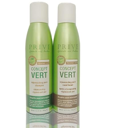 Buy Prive Concept Vert Pure Shampoo 6 7oz Conditioner 6 7oz