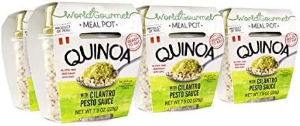 World Gourmet Quinoa Ready To Eat Meal With Cilantro Pesto Sauce (Pack of 6)
