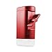 PepperMate Traditional Pepper Mill- Manual High Volume Peppercorns and Salt Grinder with Ergonomic Turnkey Handle and Ceramic Precision Mechanism with Adjustable Grind for the Gourmet Chef (Red)