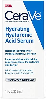 Hydrating Hyaluronic Acid Serum Smooth Soft Skin, 1 fl oz (Pack of 2)
