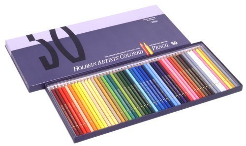 50 color paper box-set Holbein colored pencil (japan import) by Holbein industry