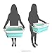 Proper Goods Smart POP UP Collapsible Laundry Basket - Space Saving Foldable Storage Container - Easy to use and Carry - Versatile Portable Organizer