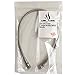 Ablaze High Pressure Braided Stainless Steel Chemical Hose (3000 PSI Max Pressure) (1/4
