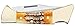 Case WR XX Pocket Knife 6.5 Bonestag Mako W/Sheath Item #6921 - (6.5158L SS) - Length Closed: 4 1/4 Inches