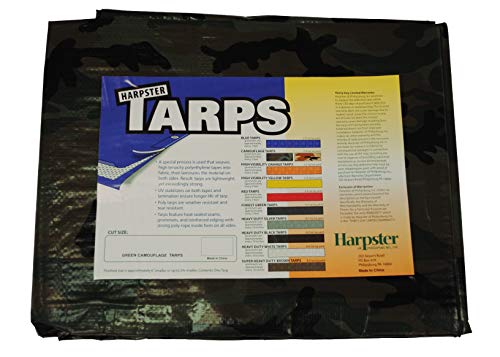 Camouflage/Green Tarp, 6'x8'