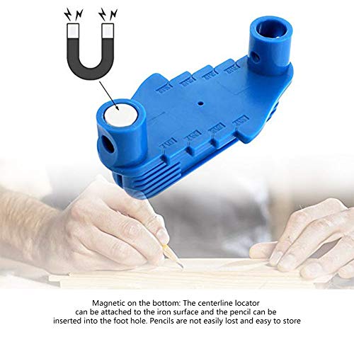Center Scriber Line Scriber,Offset Center Marking Tool Center Finder Tool Wood Scribe Marking Gauge Woodworking Marking Tool,Multi-Function Offset Scriber Center Pencils Marking Tool by Yoruii