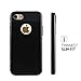 Stoon iPhone 7 Case / iPhone 8 Case, Hybrid Dual Layer Case [TPU, PC] Shock Absorption / Impact Resistant for iPhone 7 /8 (Ultra Protection Cover for iPhone 7 /8 (black)