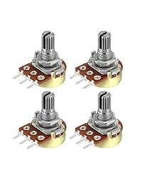 uxcell WH148   Potenciómetro de película de carbono giratoria de una sola vuelta